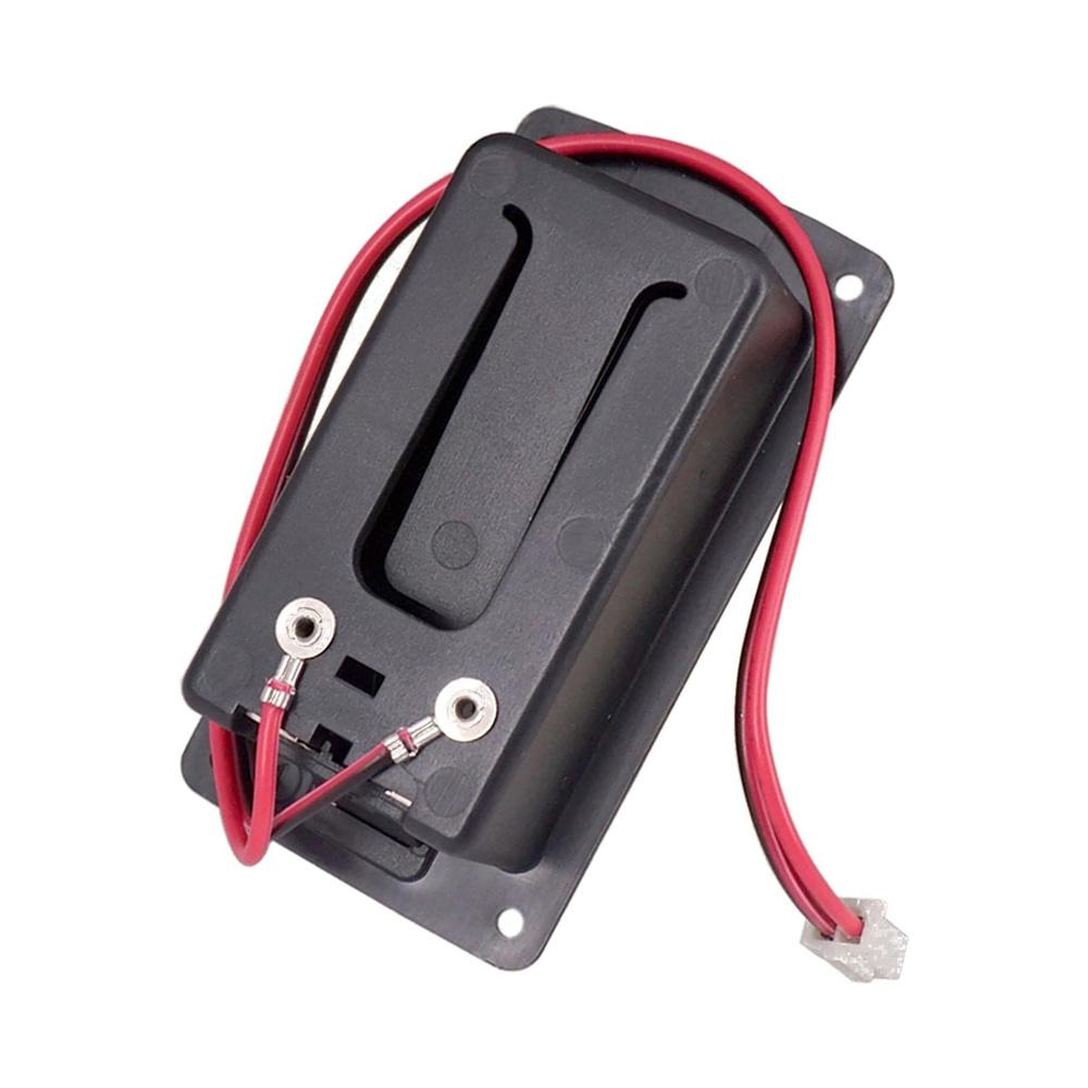 2 шт. 9В Держатель батарейки для звукоснимателя Крышка отсека Коробка-кейс для акустической гитары