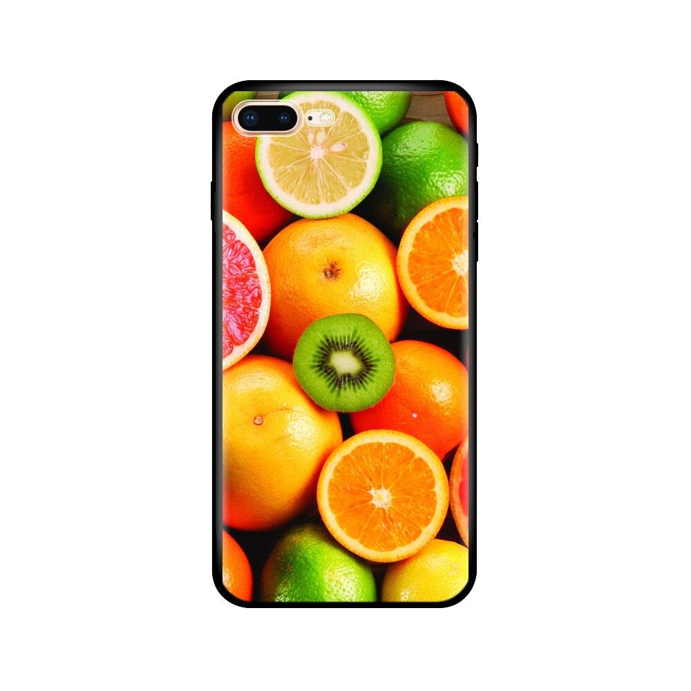 Для iPhone 7 8 Чехол силиконовый мягкий ТПУ Чехол для Apple iPhone 7 8 plus Сумка Funda coque etui bumper paiting черный ТПУ чехол