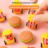 Creative French Fries Burger Design Children Inertia Toy Car For Toddlers And Preschoolers