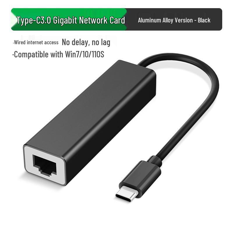 Адаптер Type-C на RJ45 Gigabit Ethernet