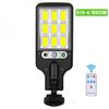 Solar Energy Garden Wall Light With Remote Control For Yard And Patio Decor