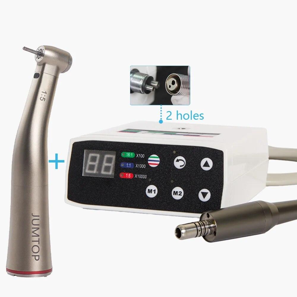 Стоматологический бесщеточный электрический светодиодный микромотор с 1:5 волоконно-оптических красных колец с противоположным углом, пригодных для инструмента микромоторного оборудования стоматолога