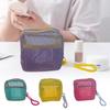 With Handle Storage Bag Dopamine Color Coin Purse Durable Cosmetic Bag