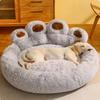 Soft Long Plush Cat Kennel Dog Kennel Winter Warm Pet Bed Cat Bed Cat Mat Animals Sleeping Sofa