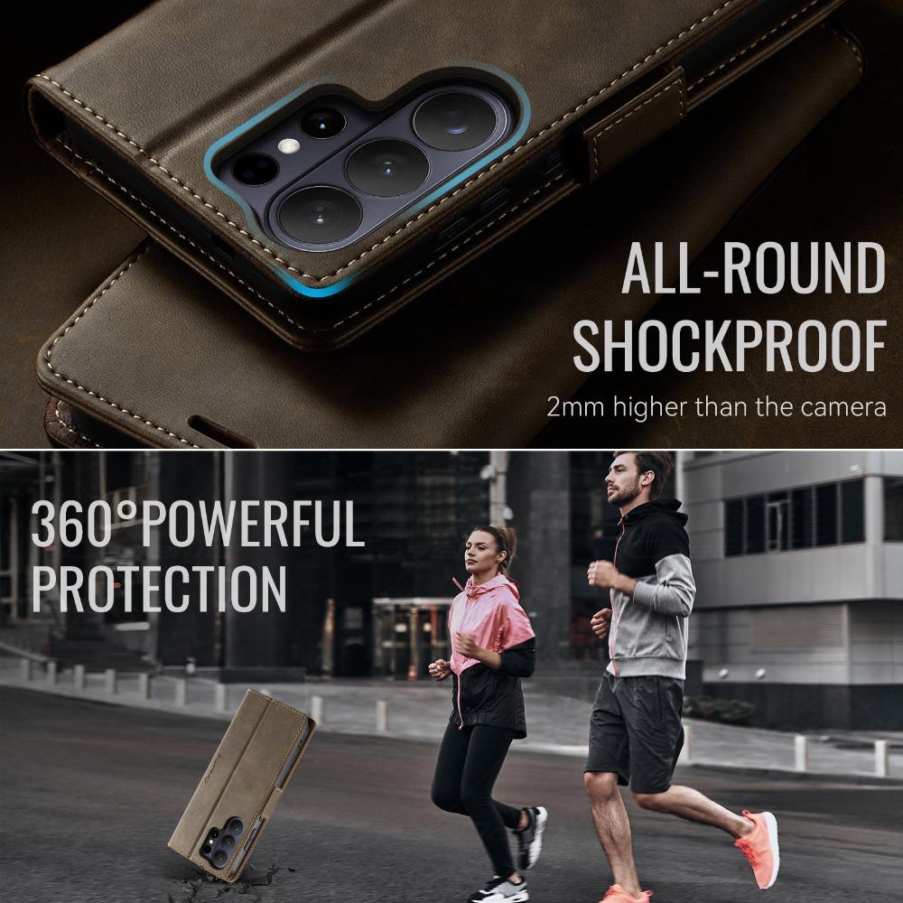RFID Кожаный 360 Защита Карман для Карт Funda для Samsung Galaxy S26 Ultra 5G 2026 Чехол-книжка Магнитная Книга Etui Samsung S26 Plus Capa