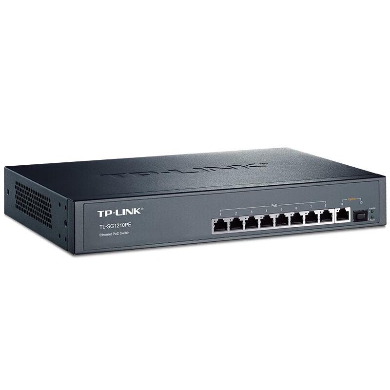 TP-Link TL-SG1210PE 8-Port Gigabit Unmanaged PoE+ Switch