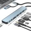 USB 3.0 Dual-Head 7-Port High-Speed Hub and Expansion Dock