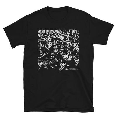 Футболка Los Crudoscobardes из 100% хлопка, 230 г/м²