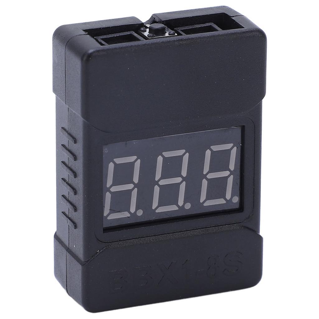 10PCS Lithium Battery Low Voltage Alarm ABS Shell Reverse Connection Protection Battery Voltage Tester