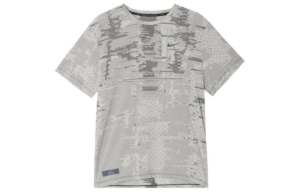Nike Running T Shirt Men's Gray FB6869-030