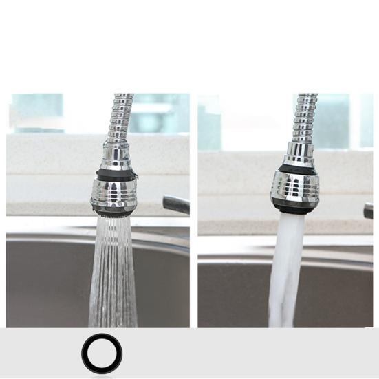 2 шт. Насадка для смесителя, двойные режимы, универсальная, гибкая на 360 градусов, насадка-спрей для кухонной раковины