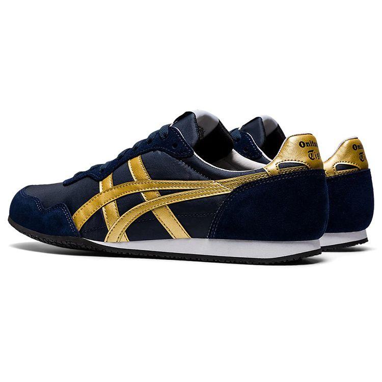 ONITSUKA TIGER Кроссовки унисекс Serrano Midnight Pure Gold Синие 1183B400-400