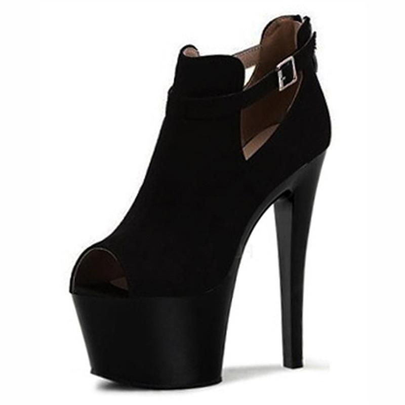 15 см фланелевые весенние и осенние тонкие каблуки, одинарные туфли, женские туфли на высоком каблуке, модная обувь телесного цвета для рабочего места, универсальные черные туфли с круглым носком в Корейском стиле