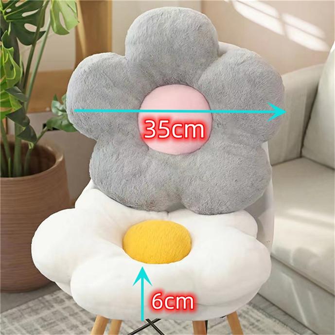 Aesthetic Daisy Flower Shaped Throw Pillow Cute Soft Floral Floor Seating Cushion for Sofa Bed Chair High Quality Material Excellent Fast Delivery