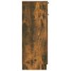 Bathroom Cabinet Smoked Oak 32 x 34 x 90 cm Particleboard