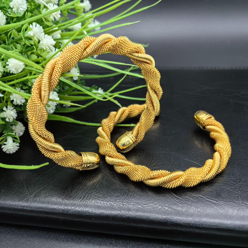 Этнический браслет с покрытием из 24-каратного золота для невест: Свадебные и банкетные украшения