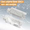 2 шт., белая светодиодная подсветка номерного знака высокой яркости для Renault Megane I 1996-2003 Megane Scenic 1997-1999 Scenic I 1999-2003