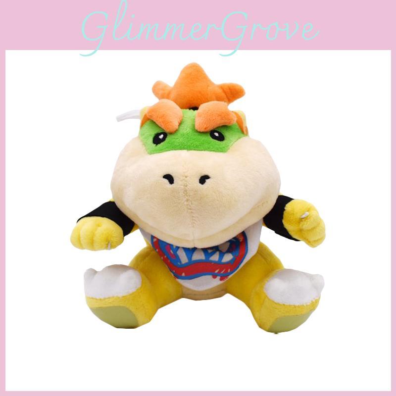 Soft And Cuddly Baby Bowser Jr 7" Plush Super Mario Bros Little Buddy Toy Koopa