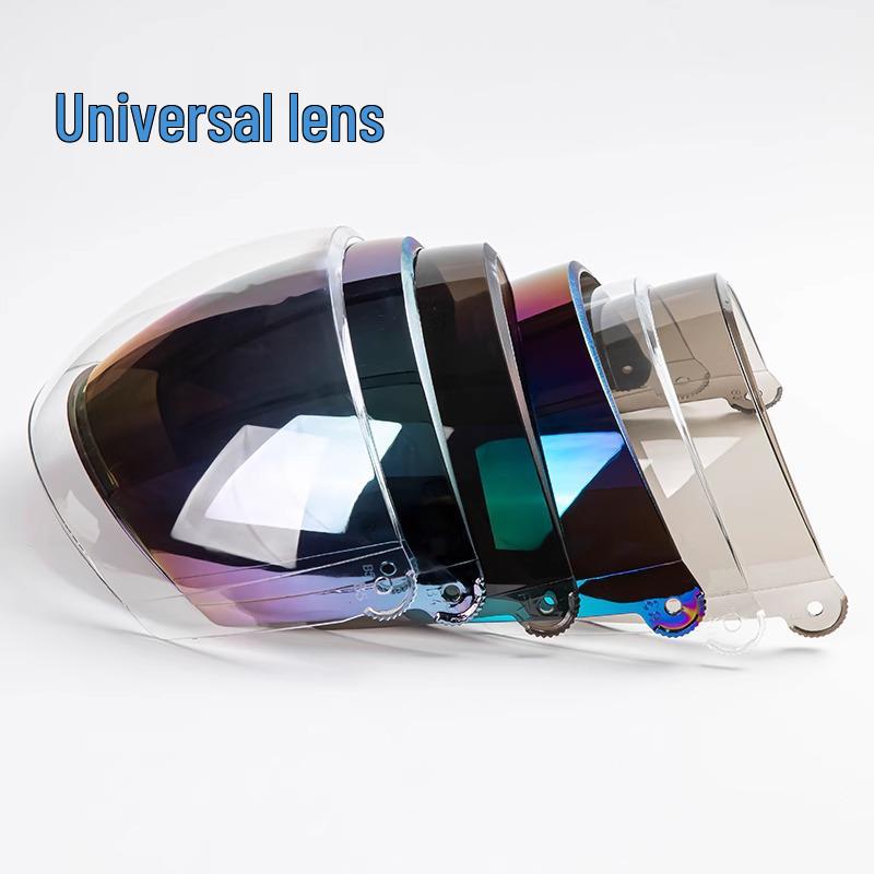 Универсальный электрический мотоциклетный шлем с защитой от УФ-излучения, визор и ветровое стекло