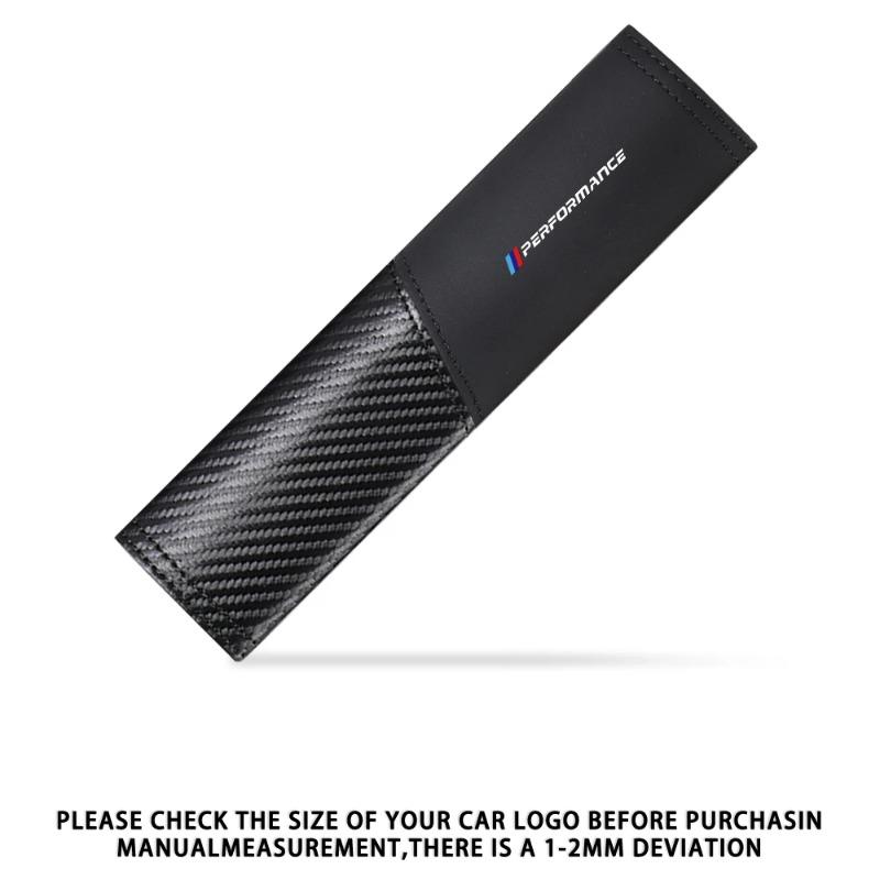 2 шт. Чехлы на ремень безопасности из углеродного волокна, автомобильная накладка на плечо, ремень безопасности для BMW E46 E90 E60 F30 E87 E36 F20 E92 Serie 1, автомобильные аксессуары