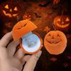 Anti-collision Pumpkin Rings Box Storage Flannel Jewelry Organizer Halloween Jewelry Box  Propose