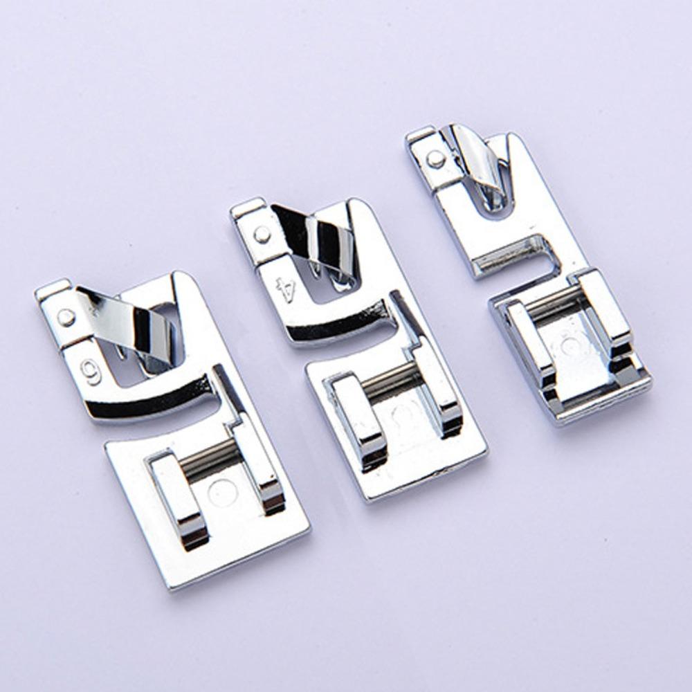 3Pcs/set Universal Presser Feet Snap Set for Brother Singer Sewing Machine Sewing Machine