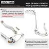 Motorcycle Brake Arm Lever Pushrod Linkage Mid Controls for Harley Softail Street Bob Low Rider S Standard FXST 2018-2023