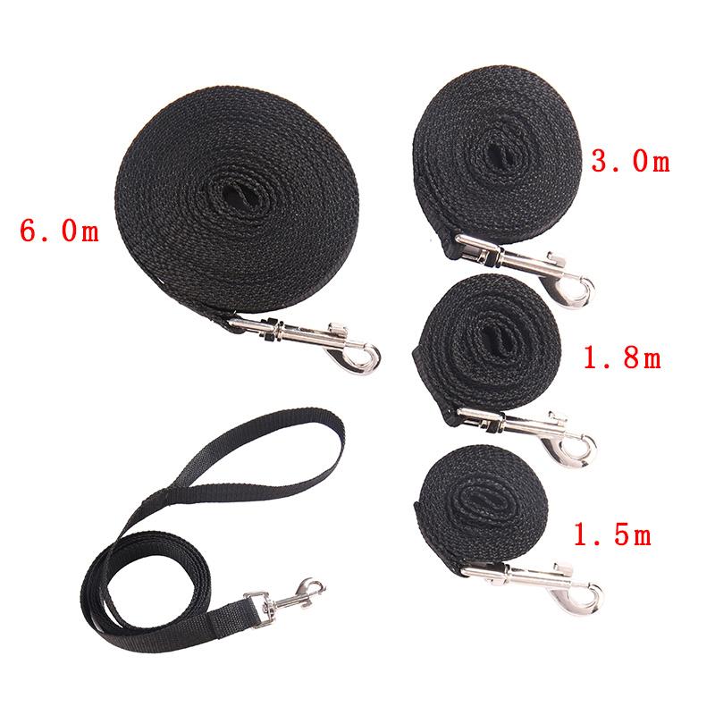 Поводок для собак средних и больших собак, домашних щенков, кошек, тренировочный поводок для прогулок, нейлоновая веревка для больших собак, длинные поводки 6 м, 10 м, 15 м, 20 м, 30 м, 50 м
