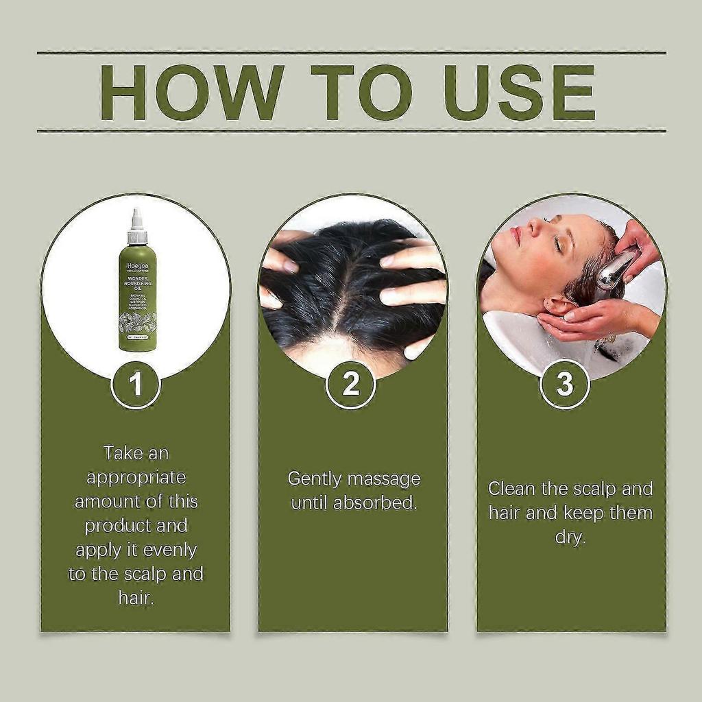 Nourishing Hair Care Essence Oil for Scalp , Hair Growth Strengthens, Smooths , Promotes Thicker, Healthier Hair for All Hair Types | Easy Daily Mass