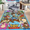 Toy Story Characters Adventure Carpet For Playroom Bedroom Living Room Sofa Home Decorkids Game Area Rug Nonslip Floor Mat