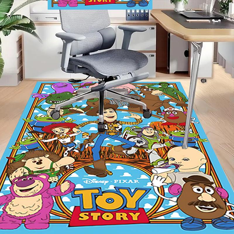 Toy Story Characters Adventure Carpet For Playroom Bedroom Living Room Sofa Home Decorkids Game Area Rug Nonslip Floor Mat