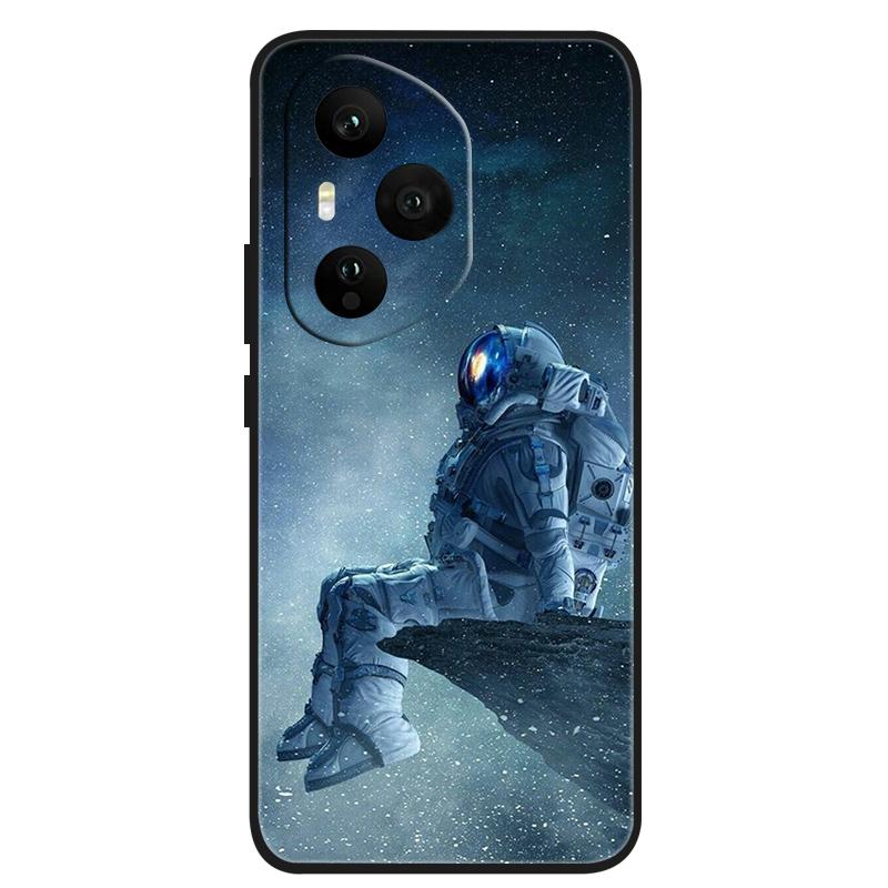 For Honor 400 Pro Case Silicone Luxury Space Soft Bumper for Honor 400 Pro Phone Cover Honor400 5G Global Version TPU Funda 2025