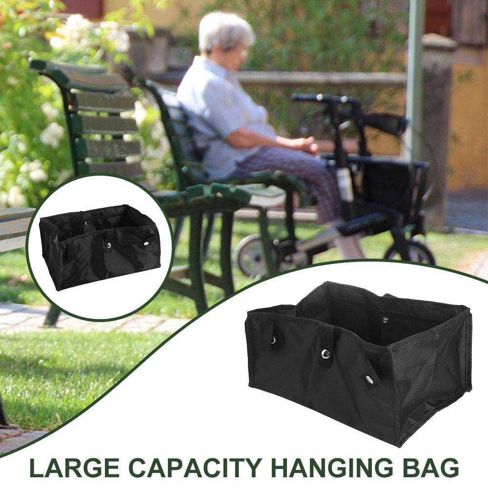 Foldable Wheelchair Storage Hanging Bag Hanging Under Seat Rollator Pouch  Miscellaneous