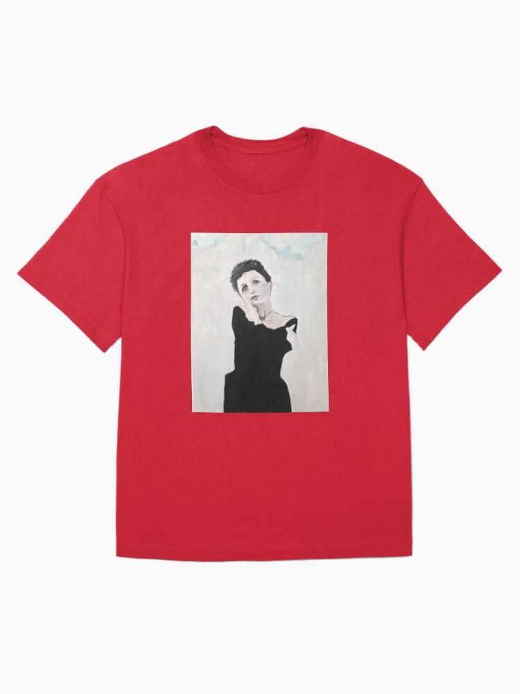 édith Piaf Edith Piaf Portrait Painting Oversized T-Shirt