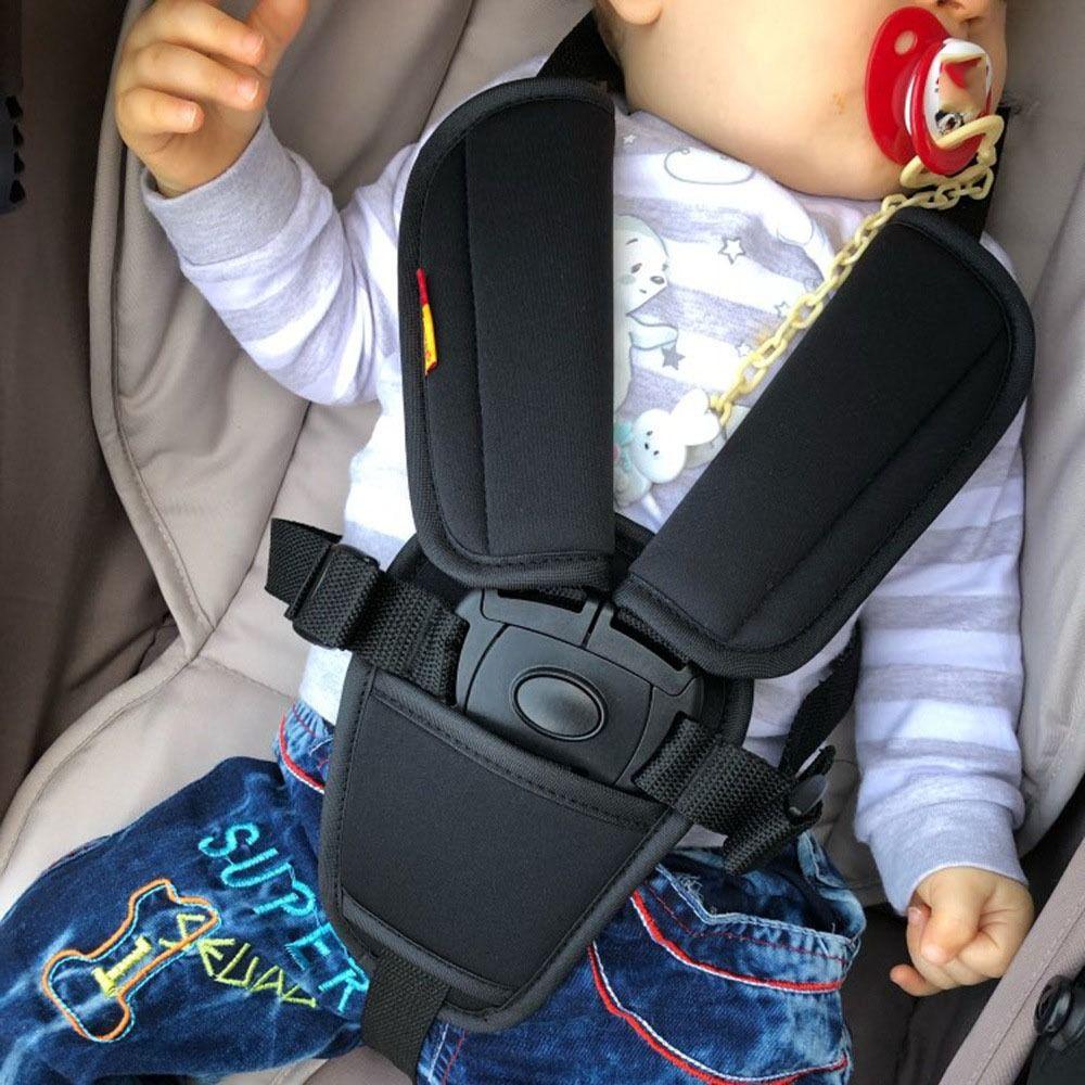 Pad Pushchair Protector Child Seat Belt Shoulder Cover Baby Safety Belt Shoulder Crotch Pad