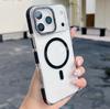 Для iPhone 17 Pro Max Ударопрочный Прозрачный Чехол с MagSafe для Беспроводной Зарядки 16 15 14 13 12 11 Pro Max 14 15 16 Plus16e Магнитная Крышка