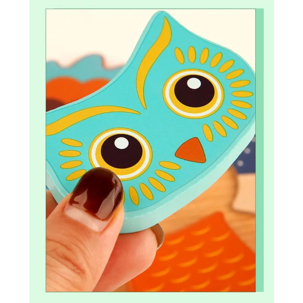 Высококачественные 3D деревянные пазлы, обучающие мультяшные животные, раннее обучение, познание, интеллект, игра-головоломка для детей, игрушки