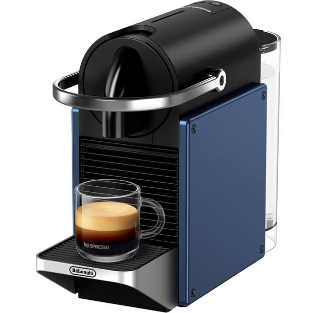 Capsule Coffee Machine DeLonghi EN 127.BL Pixie