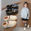 Весенние и осенние кожаные туфли для маленьких девочек с бантом и кружевом. Туфли принцессы. Милые детские туфли Doudou с мягкой подошвой.