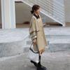 Khaki Trench Coat Women's Mid-length Early Spring and Autumn New Small Korean Style Coat