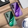 Счастливый Градиентный Волна Для Samsung Galaxy A14 4G 20 30 52 20S 21S 22 32 33 34 42 50 51 53 54 70 71 72 73 5G Стеклянный Чехол для Телефона