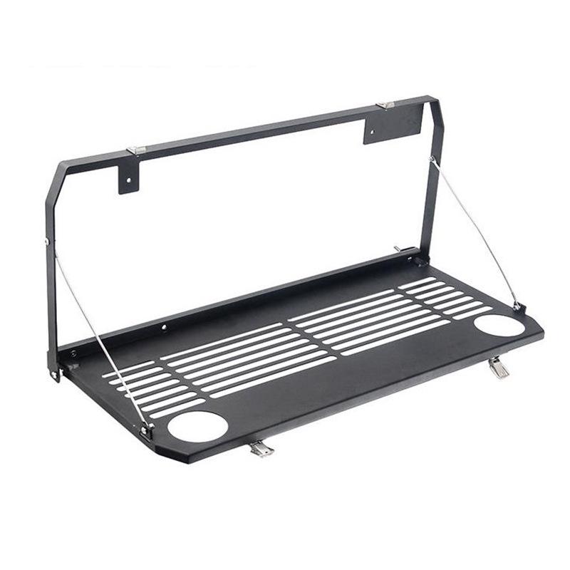 Wrangler Складная столешница для задней двери - Металлическая рабочая и кухонная столешница