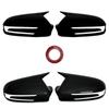 Для Mercedes Benz CLS C219 W219 CLS280 300 320 350 2009-2011 Карбоновая боковая дверь Зеркало заднего вида Крышка Крышка