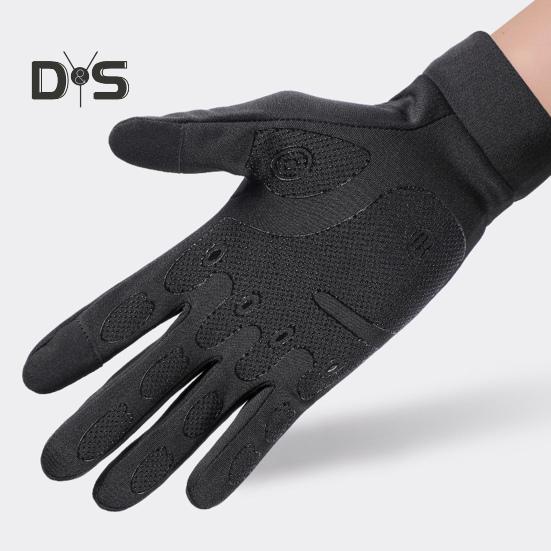 1 пара зимних перчаток для велоспорта, ветрозащитные, водонепроницаемые, с сенсорным экраном, противоскользящие, теплые, для холодной погоды, для мужчин и женщин, перчатки для езды на мотоцикле с закрытыми пальцами