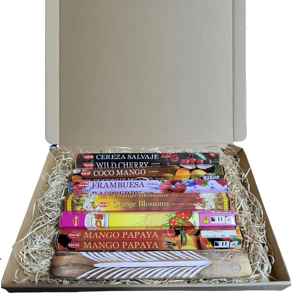 Coffret 120 bâtonnets encens fruité