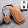 Leather Car Key Case for Gac New Energy Trumpchi Aion S V Y LX Leather Car Key Cover for Aion S V Y LX GM8 GA6 SGS7 GS5 J14 J16