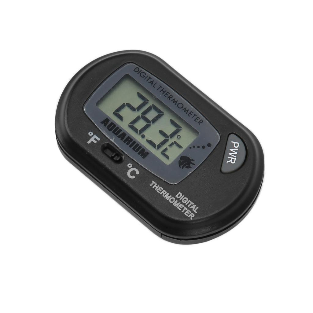 ЖК-цифровой аквариумный термометр измеритель температуры воды в аквариуме проводной контроллер черный