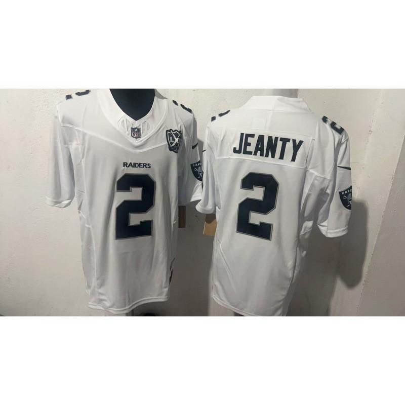 Raiders 3rd Gen Football Jersey Embroidered Sports Top Men