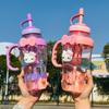Stylish Jumbo Ice Buster Water Bottle with Straw - Large Capacity for Students & Sports