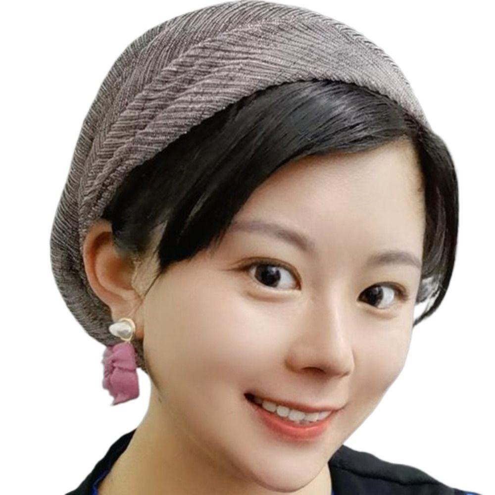 Breathable Headscarf Lace Head Wraps Fashion Turban Hats Women